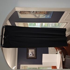 Guess women's pinstripe black suit pants